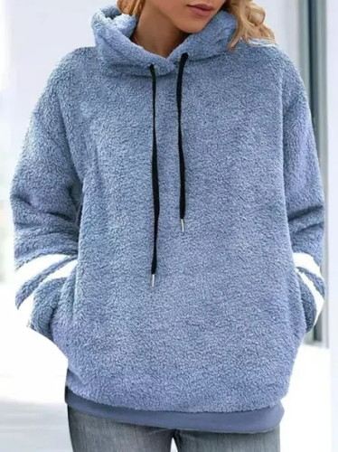 Long Sleeve Hooded Sweater Jacket