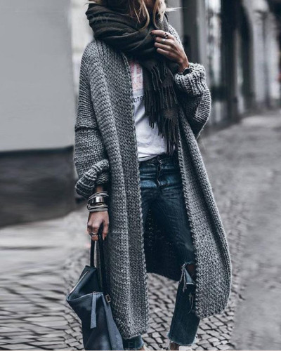 Casual Solid All-Matched Cardigan