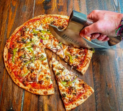 🎁🪓Gift to Him - Viking Hatchet Handmade Pizza Cutting Axe