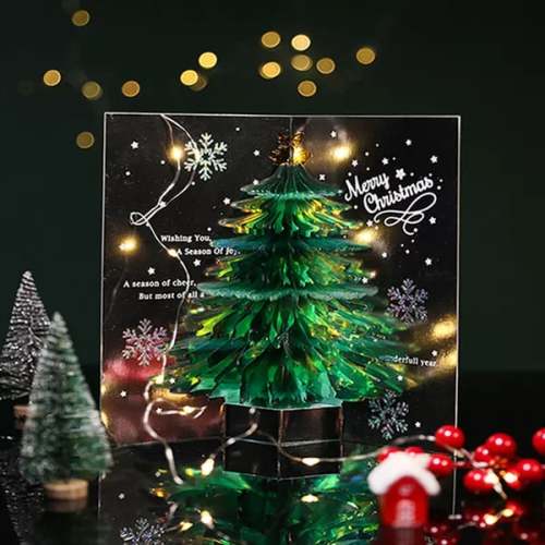 Last Day Hot Sale-48% OFF 🎄 Special 3D Christmas Handmade Cards - BUY 5 GET 3 FREE