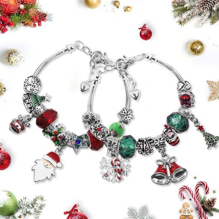 🎄Christmas Hot Sale 50%OFF🎄 DIY Christmas Advent Calendar Bracelets Set