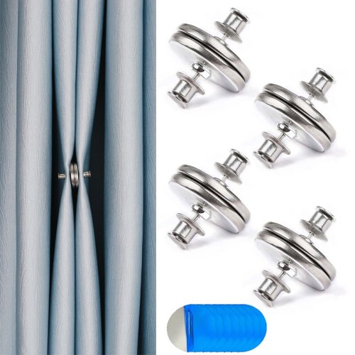 (🌲Early Christmas Sale- 48% OFF) Magnetic Curtain Clip - Buy 4 Get 6 Free Now!
