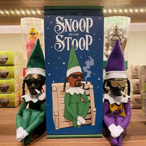 🎄Christmas Gift🎁 Snoop On A Stoop Christmas Elf Doll