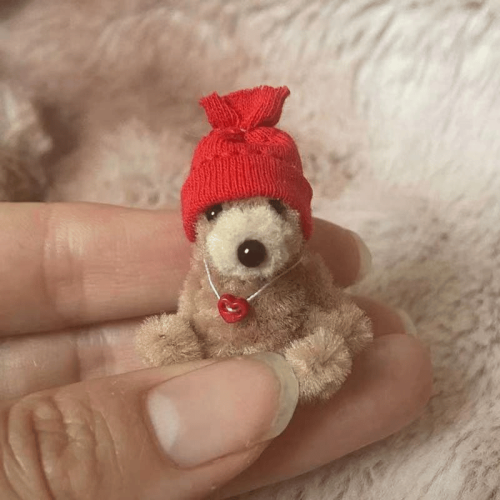 🎄Early Christmas Sale-49% OFF 🧸 Tiny Handmade Teddy Bear