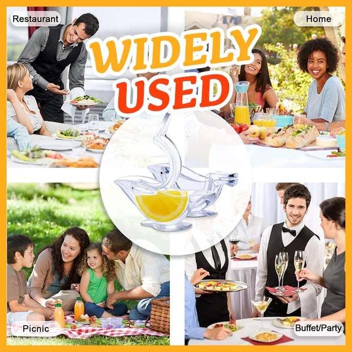 (🌲Early Christmas Sale- SAVE 48% OFF) Small Bird Shape Transparent Manual Juicer
