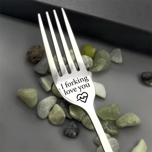 (🎅EARLY CHRISTMAS SALE - 48% OFF) Engraved Fork - Buy 4 GET EXTRA 20% OFF！