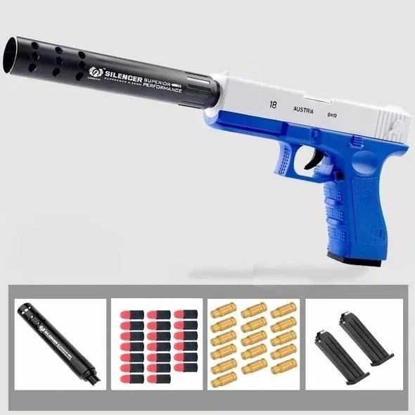 G17 Shell Ejection Soft Bullet Toy