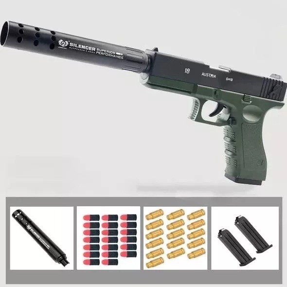 G17 Shell Ejection Soft Bullet Toy