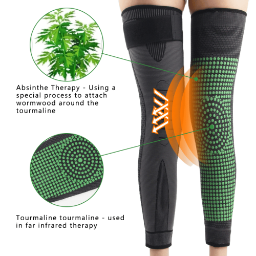 🔥49% Off Only Today🔥Tourmaline acupressure self-heating knee sleeve