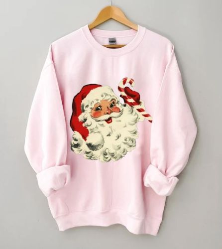 Retro Santa Christmas Sweatshirt