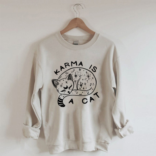 Midnights Karma Cat Sweatshirt