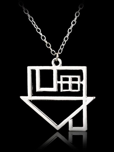 Harry's Upside Down House Necklace
