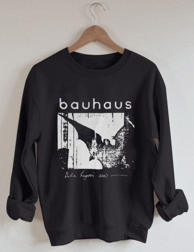 Vintage 80's Bauhaus Bela Lugosi Dead Goth Band Sweatshirt