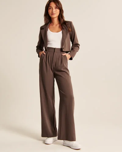 The Effortless Tailored Wide Leg Pants (Buy 2 Free Shipping)