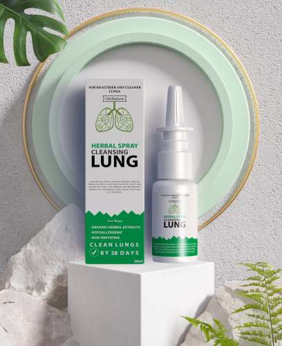 (Only $12.99 Today) Organic Herbal Lung Cleanse & Repair Nasal Spray PRO