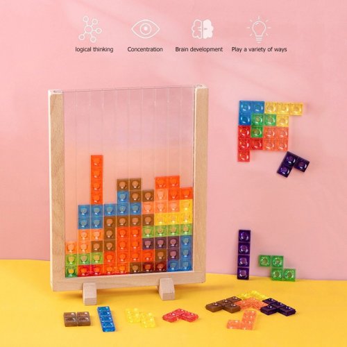 🔥LAST DAY 49% OFF🔥 - Building Blocks Board Tangram Math Kids Children Educational Toys