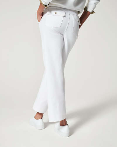 2023 Stretch Twill Cropped Wide Leg Pant