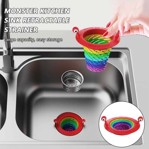 🔥MOTHER'S DAY SALE - Monster Kitchen Sink Strainer (make life more joy)