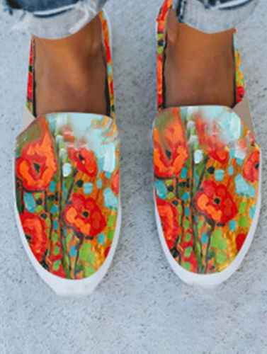 🔥Buy 3 Get 10% Off🔥Women's Vintage Floral Print Casual Outdoor Shoes