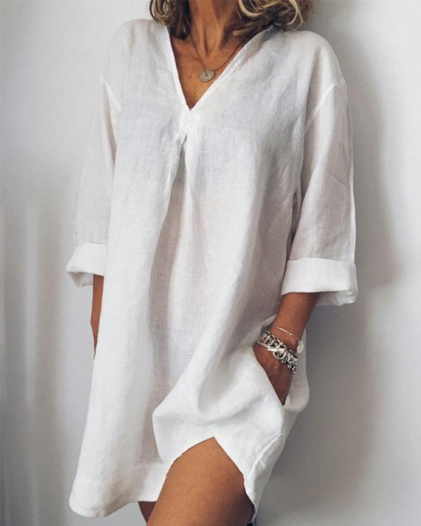 casual plus size mini dresses