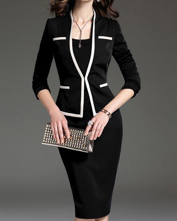 Women Suits Bodycon Dress