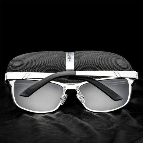 Aluminum Polarized Fashion Vintage Pilot Sun Glasses With Box