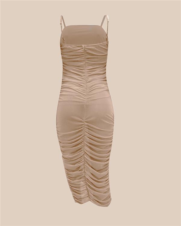 Strap Dress Sleeveless Casual Women Plus Size Mini Body-Con Dress