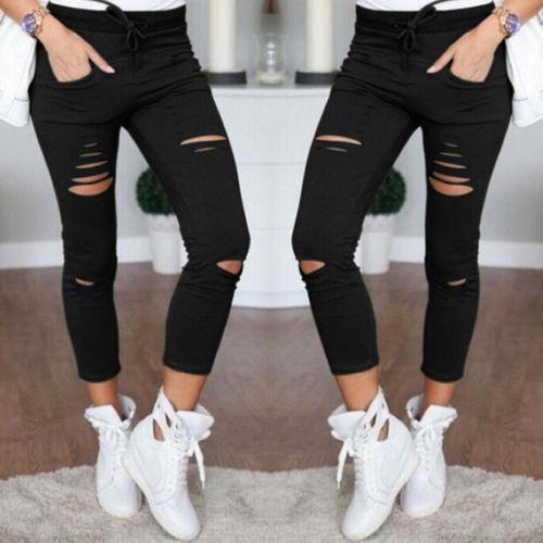 pants with holes in them