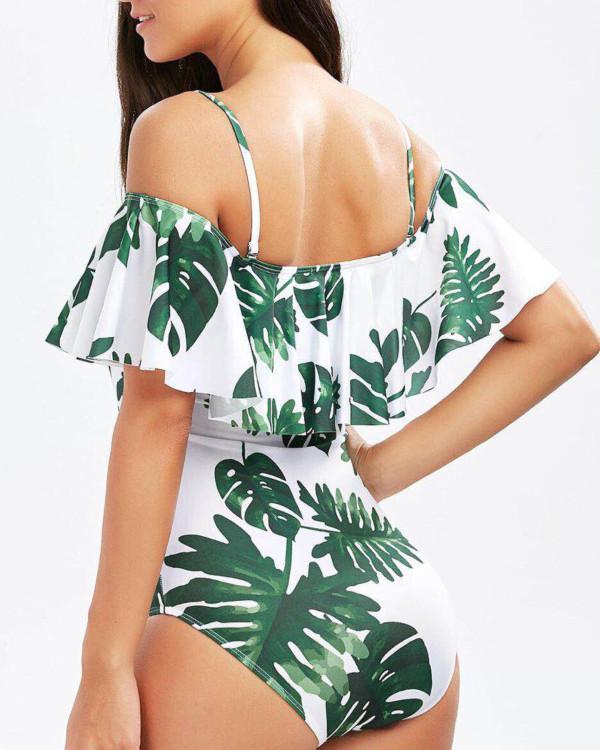 Women's Summer Fresh Floral Print  Swimwear