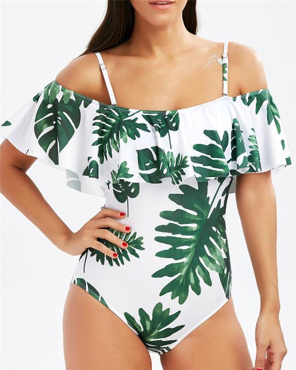 Women's Summer Fresh Floral Print  Swimwear