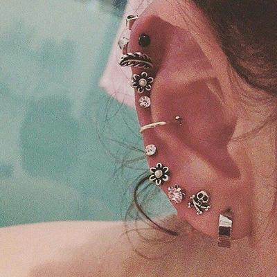 Jewelry-Punk Earrings Sets