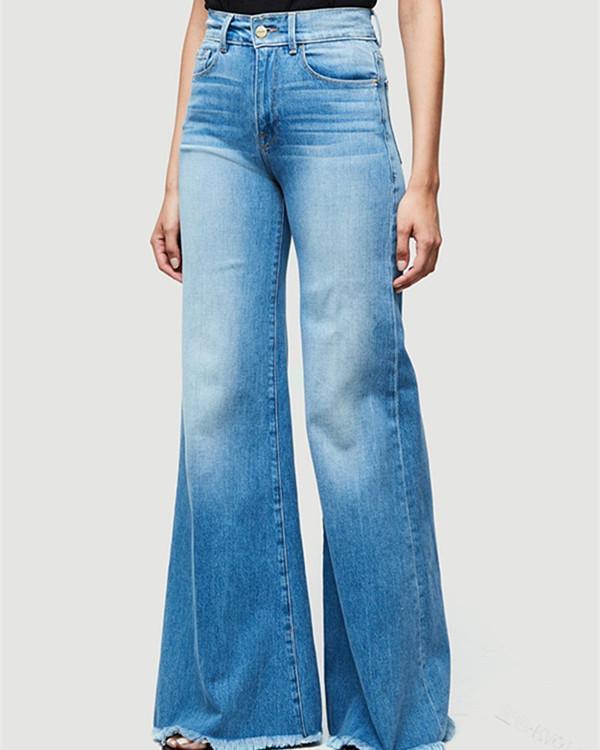 High Waist Denim Jeans Pants