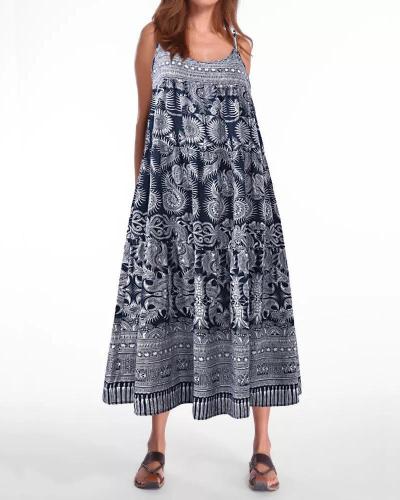 Casual Shift Women Daily  Totem Summer Dress