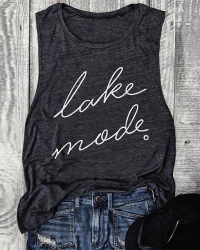 Lake Mode O-Neck Tank