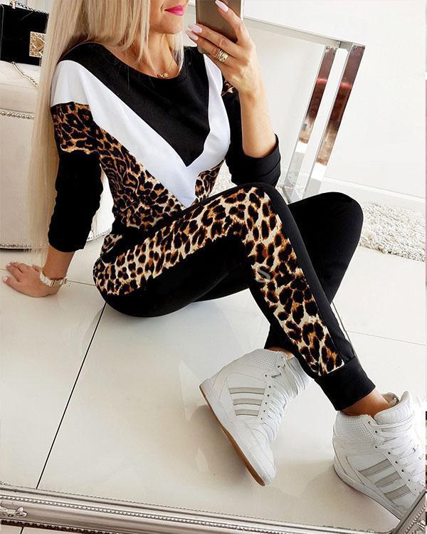 Women Tracksuit Hoodies Sweatshirt Pants Sport Sets