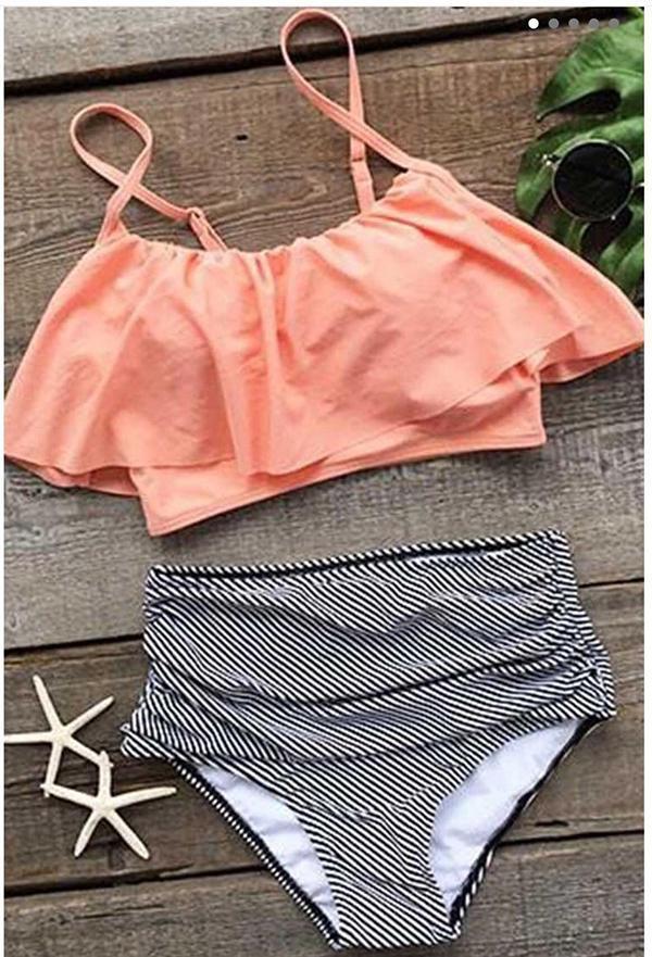 Seaside Gale High Waist Bikini Set