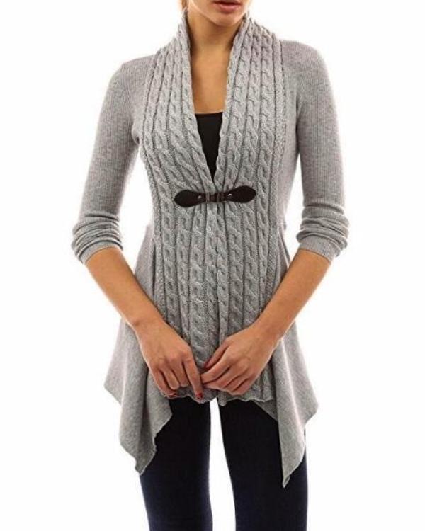 Fantastic Women Long Sleeve Sweater Casual Knitted Cardigan Outwear