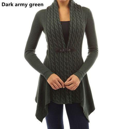 Fantastic Women Long Sleeve Sweater Casual Knitted Cardigan Outwear