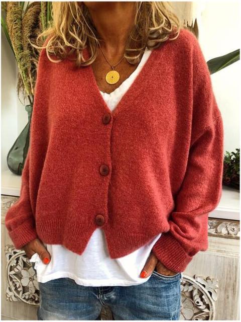 Winter Knitted Blend Casual Long Sleeve Sweater