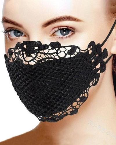 Lace Breathable Accessory Face Mask