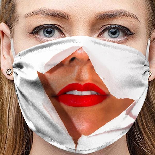 US 15.99 Face Expression Breathable Cotton Face Mask