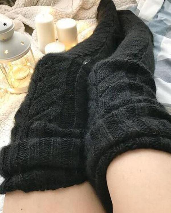 Autumn And Winter Women Woolen Socks