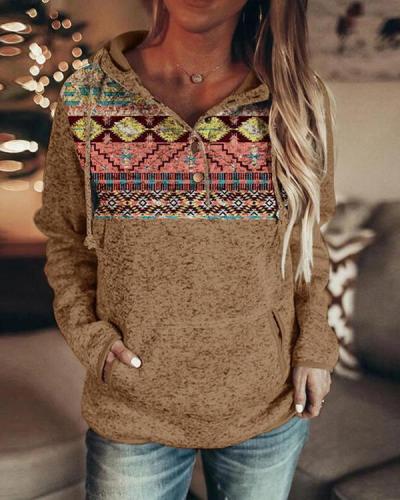 Hoodie Cotton Long Sleeve Casual Sweatshirt