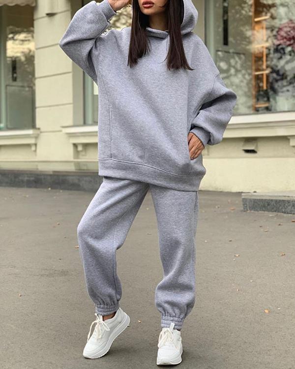 Women Tracksuits 2 Pieces Sets Casual Long Sleeve Outfits