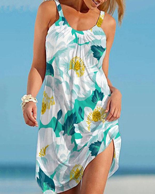 US$ 20.89 - Hot Sale Cute Print Holiday Mini Dresses - www.narachic.com