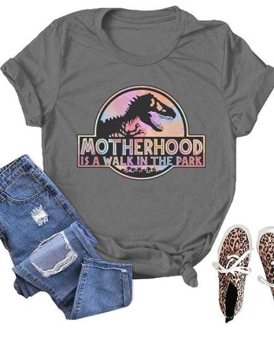 Motherhood Printed Daily Simple T-shirts