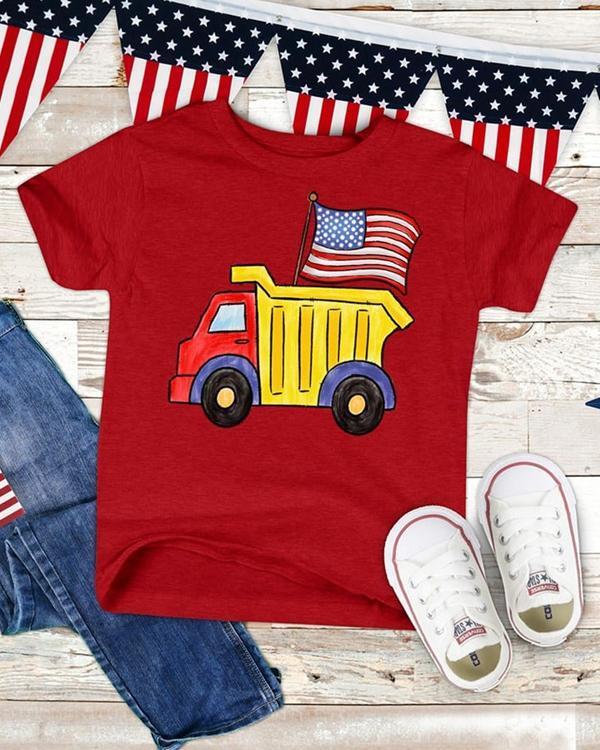 Cute Truck USA T-shirt Tees