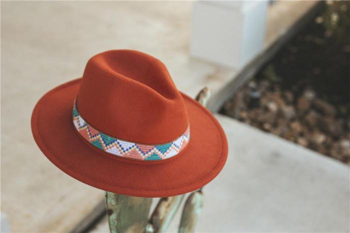 Aztec Felt Hat