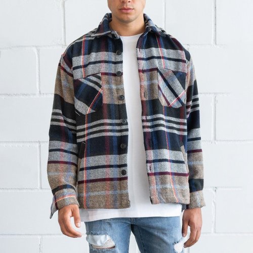 Mens plaid shirt