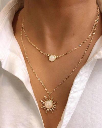 Sun Flower Necklace